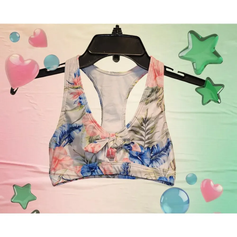 Girls Swimsuit Top Size 10-12  SUMMER CLEARANCE SALE - MAKE ME AN OFFER!